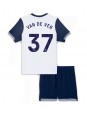 Tottenham Hotspur Micky van de Ven #37 Hjemmedraktsett Barn 2024-25 Korte ermer (+ bukser)